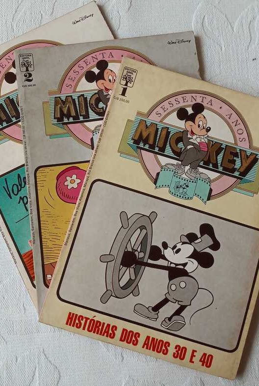 Sessenta Anos Mickey - Edição 1 - 2 - 3 - Setembro, Outubro e
