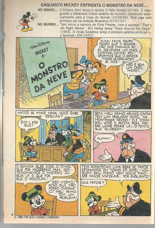 Sessenta Anos Mickey - Edição 1 - 2 - 3 - Setembro, Outubro e Novembro 1988 - Imagem 5