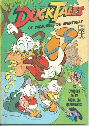 ducktales edição 1 os caçadores de aventuras